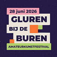 Logo gluren bij de buren